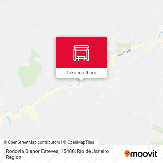 Rodovia Bianor Esteves, 15480 map