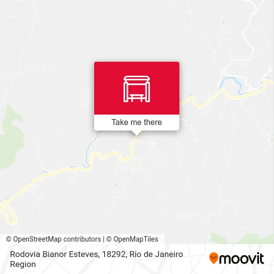 Rodovia Bianor Esteves, 18292 map