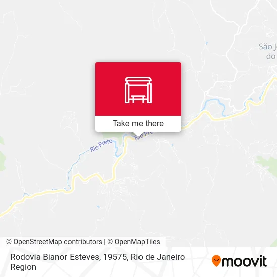 Rodovia Bianor Esteves, 19575 map