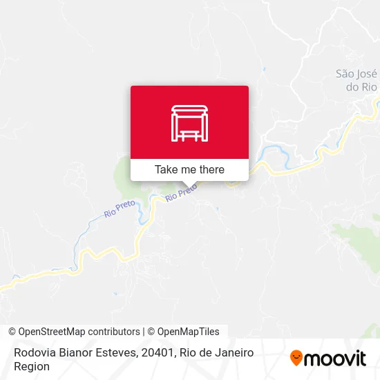 Rodovia Bianor Esteves, 20401 map