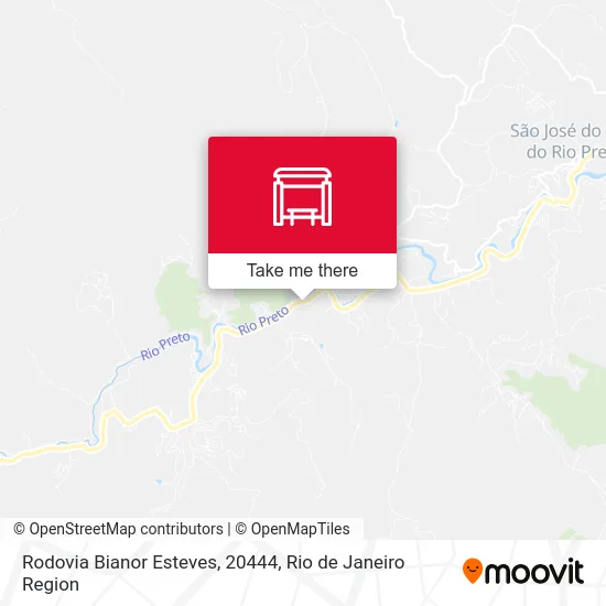 Rodovia Bianor Esteves, 20444 map