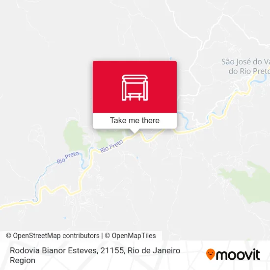 Rodovia Bianor Esteves, 21155 map