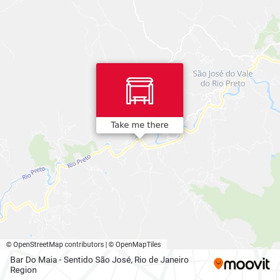 Bar Do Maia - Sentido São José map
