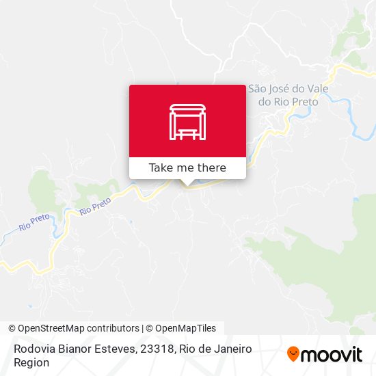 Rodovia Bianor Esteves, 23318 map