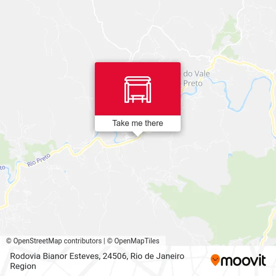 Rodovia Bianor Esteves, 24506 map