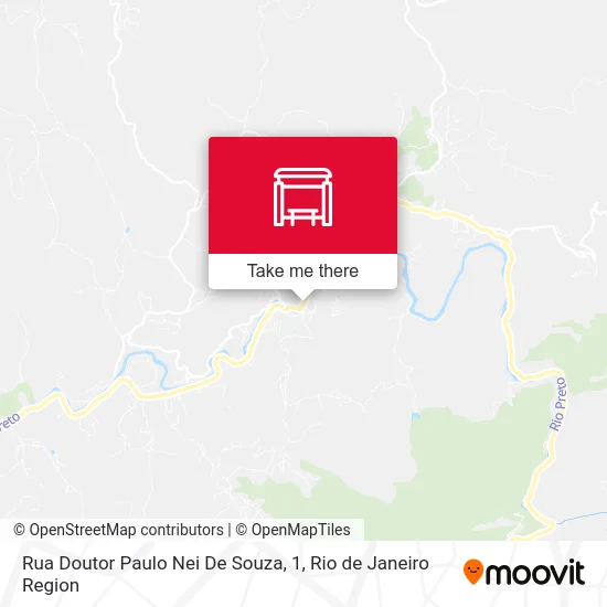 Rua Doutor Paulo Nei De Souza, 1 map