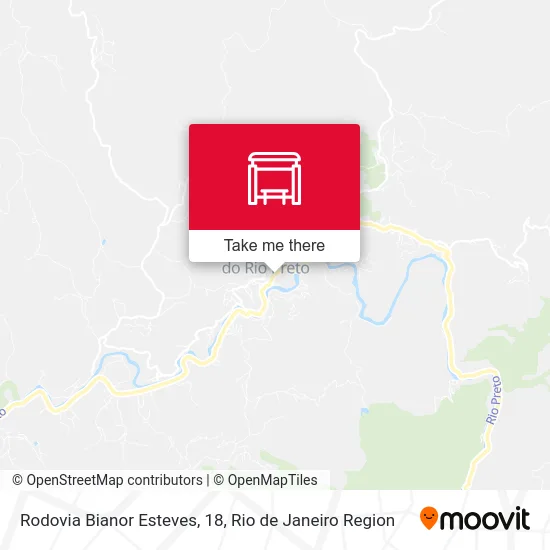 Rodovia Bianor Esteves, 18 map