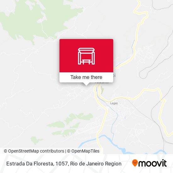 Estrada Da Floresta, 1057 map