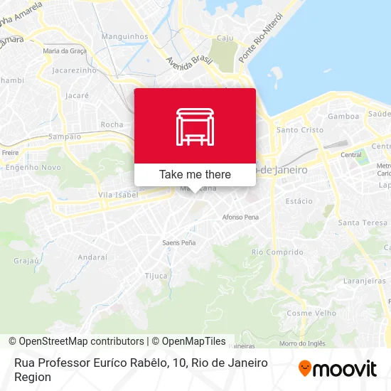 Rua Professor Euríco Rabêlo, 10 map