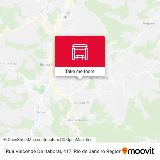 Rua Visconde De Itaboraí, 417 map