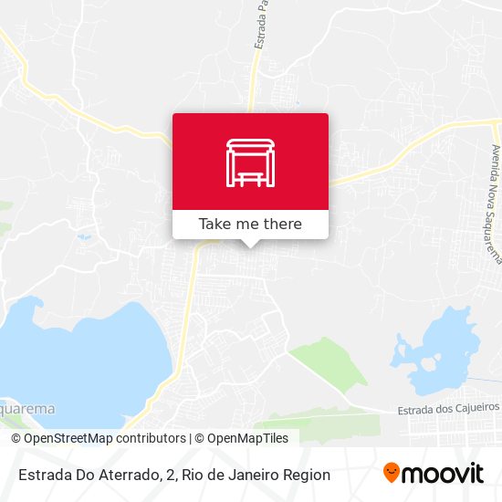 Estrada Do Aterrado, 2 map