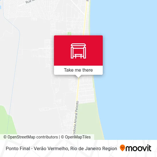 Ponto Final - Verão Vermelho map