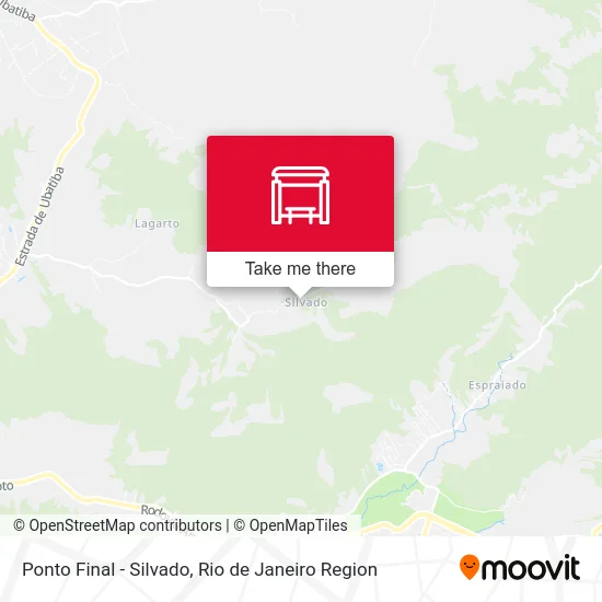 Ponto Final - Silvado map