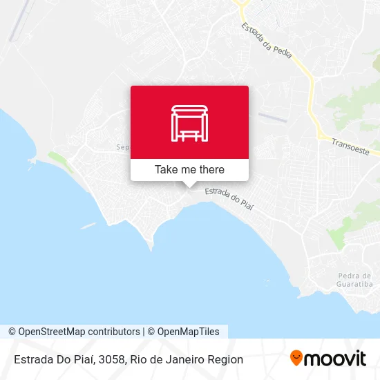 Estrada Do Piaí, 3058 map