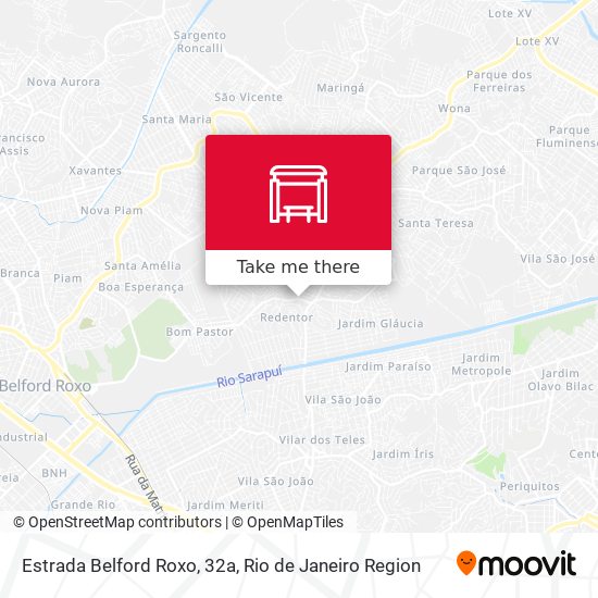 Estrada Belford Roxo, 32a map