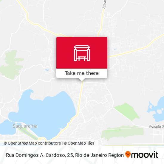 Mapa Rua Domingos A. Cardoso, 25