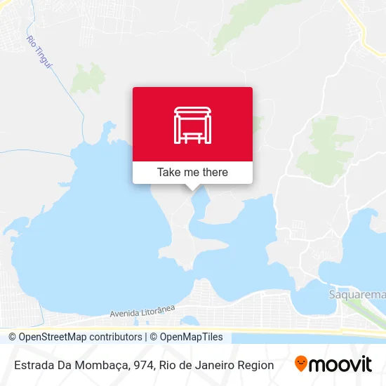 Estrada Da Mombaça, 974 map