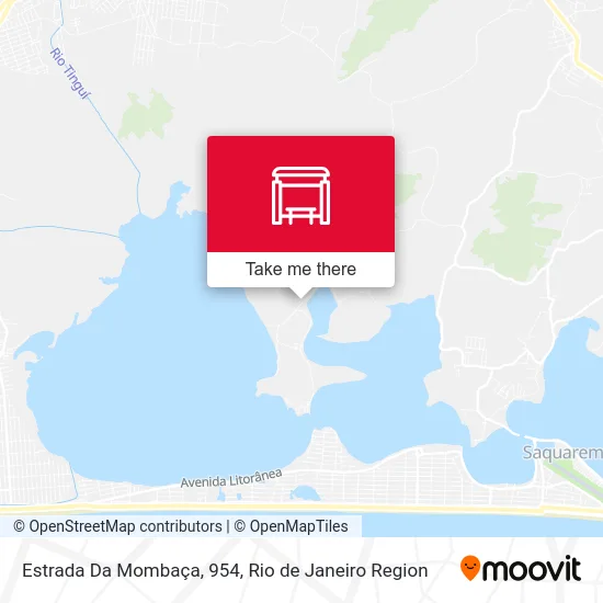 Estrada Da Mombaça, 954 map