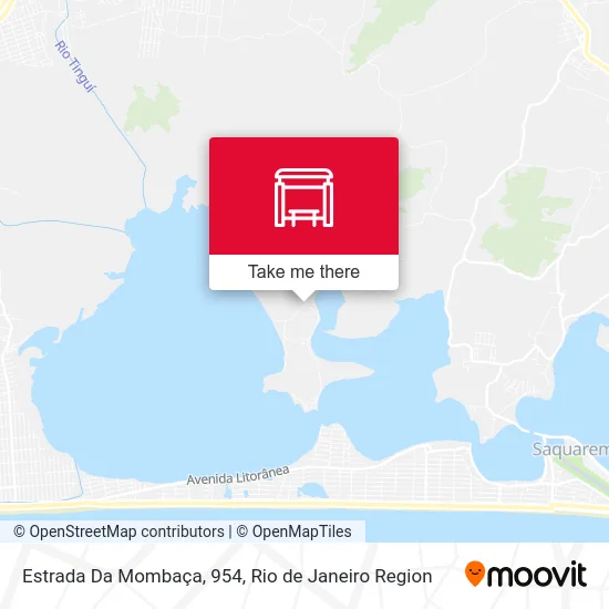 Estrada Da Mombaça, 954 map