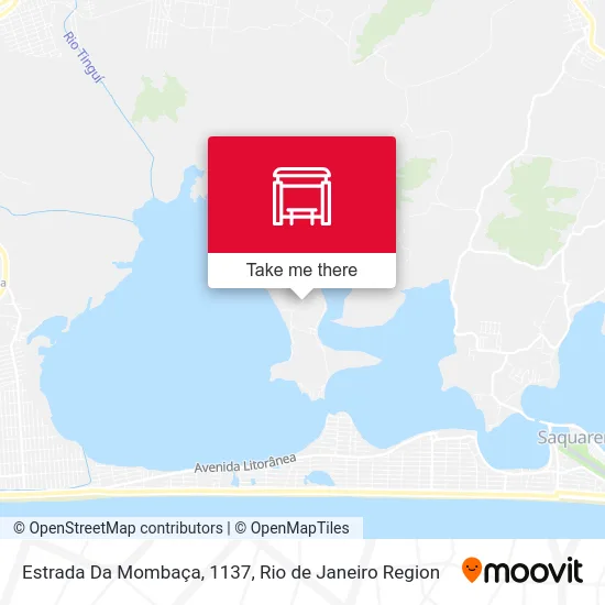 Estrada Da Mombaça, 1137 map