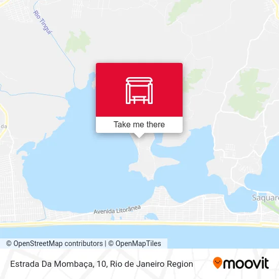 Estrada Da Mombaça, 10 map