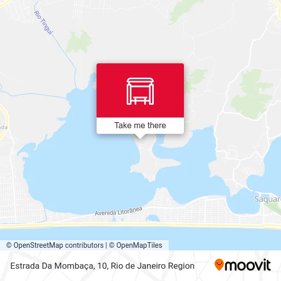 Estrada Da Mombaça, 10 map