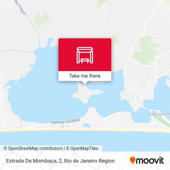 Estrada Da Mombaça, 2 map