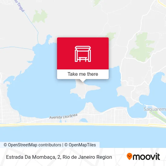 Estrada Da Mombaça, 2 map