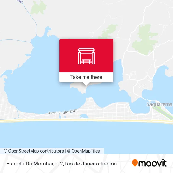 Estrada Da Mombaça, 2 map