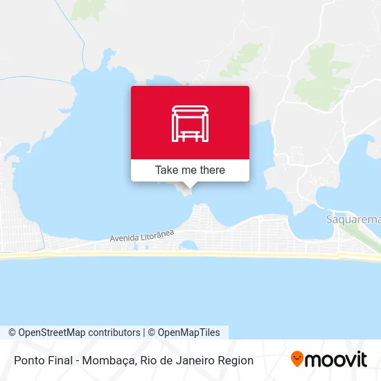 Ponto Final - Mombaça map