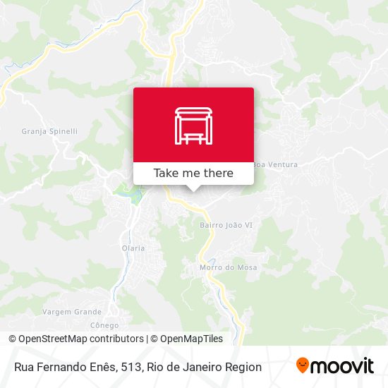 Rua Fernando Enês, 513 map