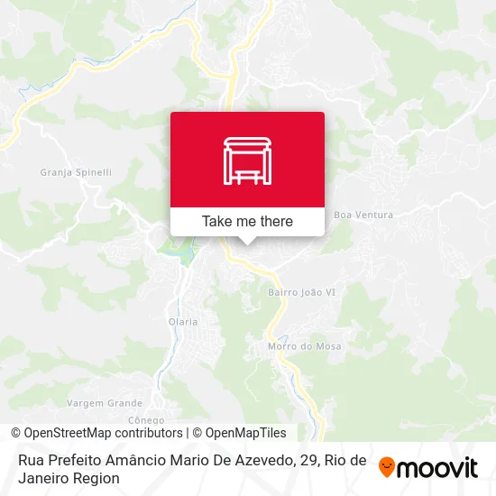 Rua Prefeito Amâncio Mario De Azevedo, 29 map