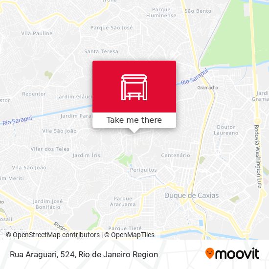 Rua Araguari, 524 map