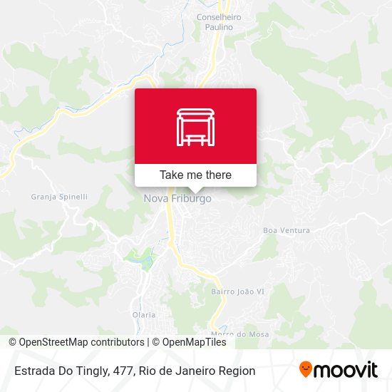 Estrada Do Tingly, 477 map