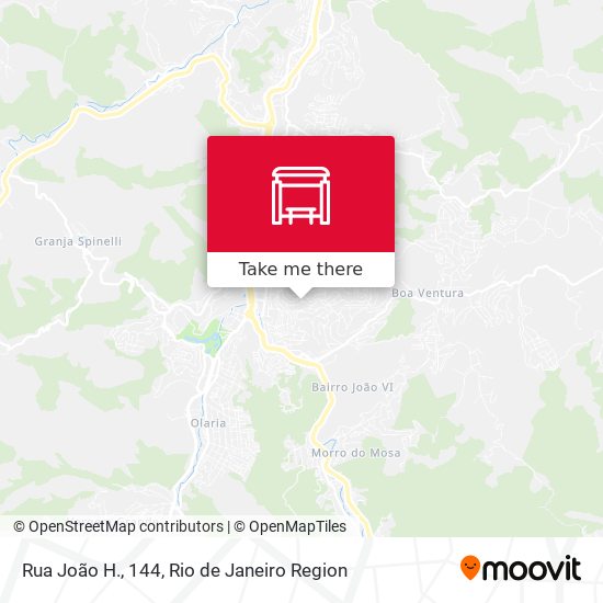 Rua João H., 144 map