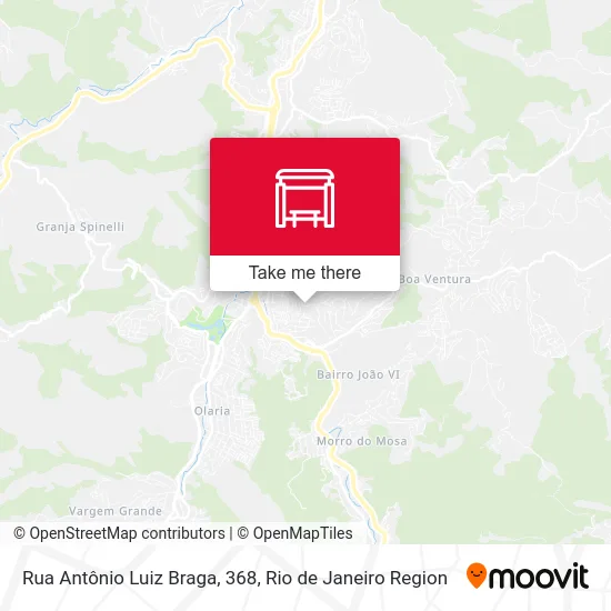 Rua Antônio Luiz Braga, 368 map