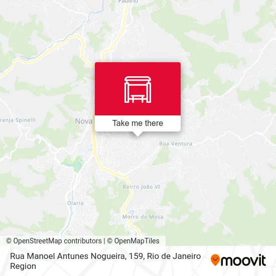 Rua Manoel Antunes Nogueira, 159 map