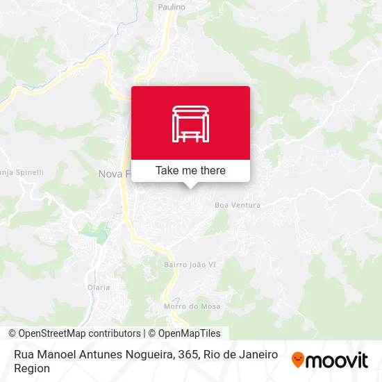 Rua Manoel Antunes Nogueira, 365 map