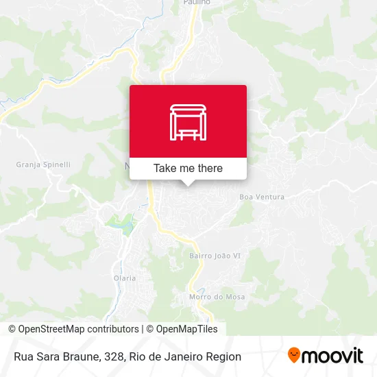 Rua Sara Braune, 328 map