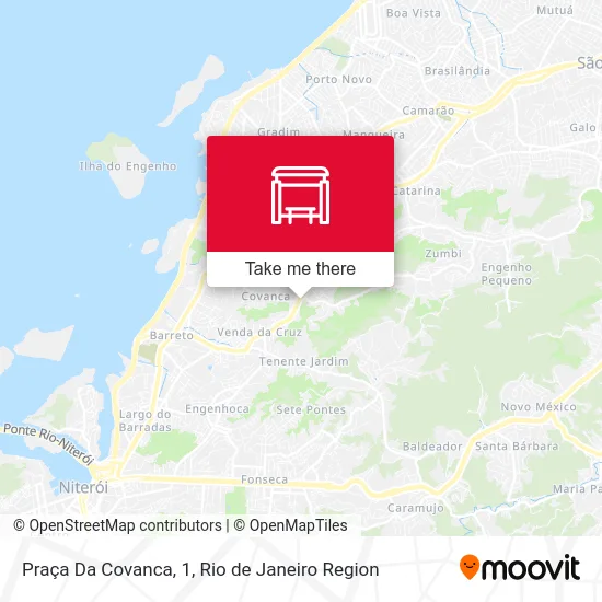 Praça Da Covanca, 1 map