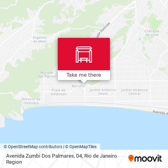 Avenida Zumbi Dos Palmares, 04 map