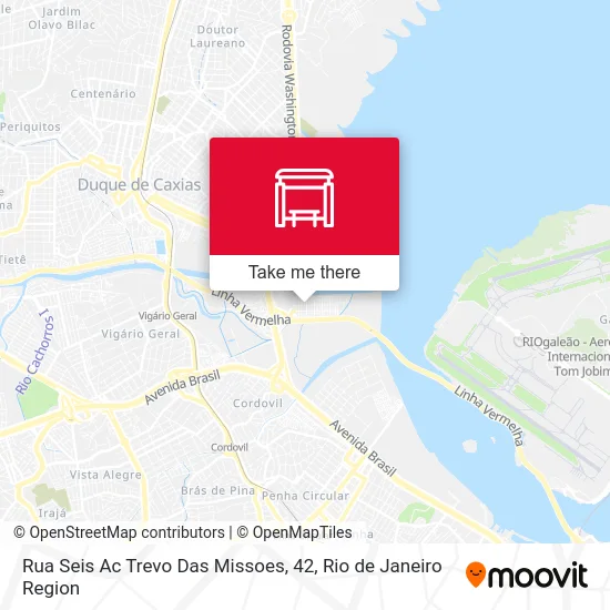 Rua Seis Ac Trevo Das Missoes, 42 map