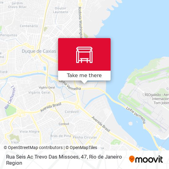 Rua Seis Ac Trevo Das Missoes, 47 map