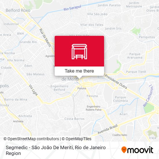 Segmedic - São João De Meriti map