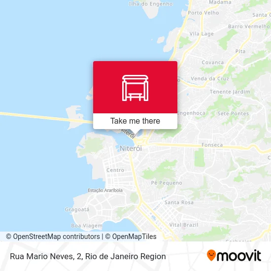 Rua Mario Neves, 2 map