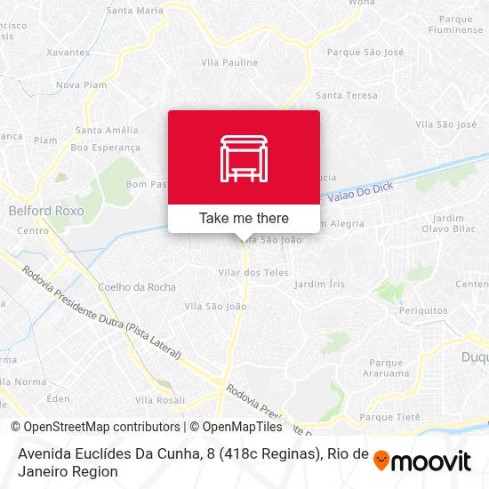 Avenida Euclídes Da Cunha, 8 (418c Reginas) map