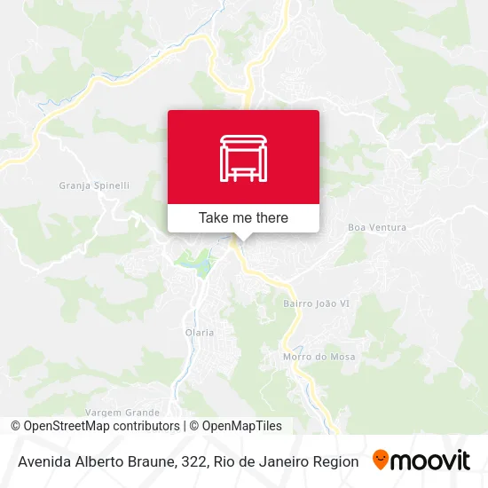 Avenida Alberto Braune, 322 map
