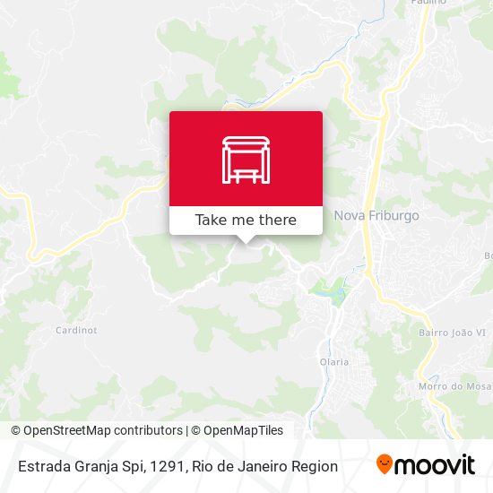 Estrada Granja Spi, 1291 map
