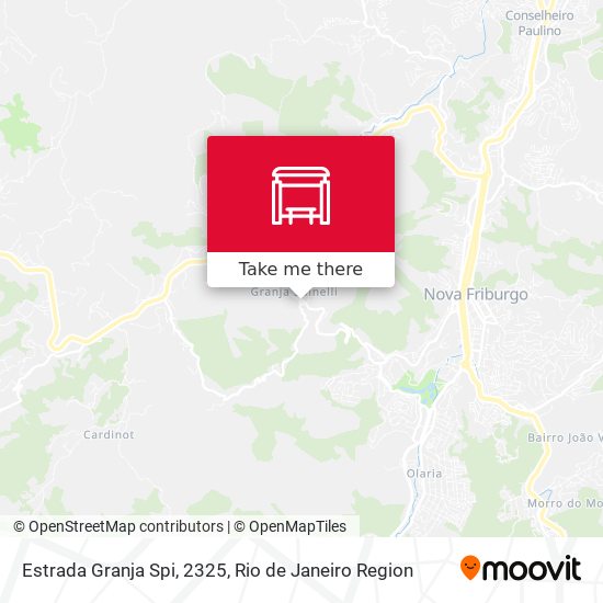 Estrada Granja Spi, 2325 map