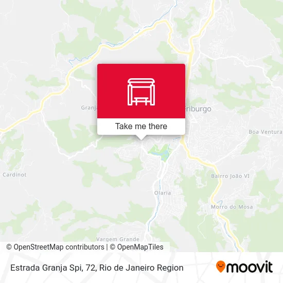 Estrada Granja Spi, 72 map